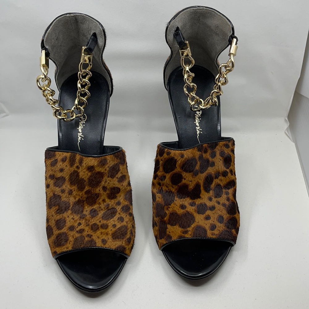 3.1 Phillip Lim Berlin AnkleChain Calf Hair Sandal